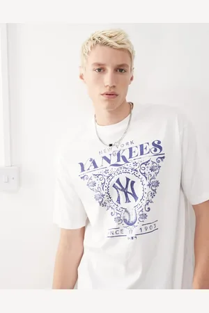 New Era – NY Yankees – Lässig geschnittenes T-Shirt in mit Rücken-Print