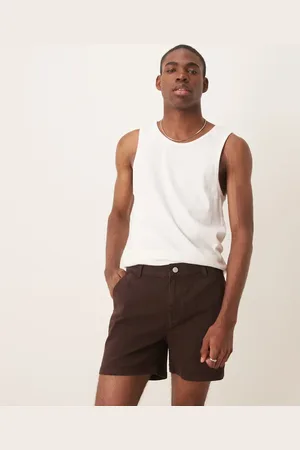 ASOS – Kürzere Chino-Shorts in mit engem Schnitt
