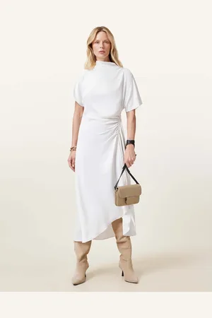 AllSaints – Rosie – Kleid in Tofu