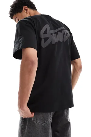 Pull&Bear – STWD – T-Shirt in Anthrazit