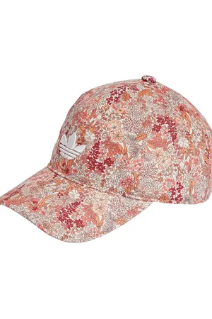 adidas X Liberty London – Baseballkappe in Core White / Ambient Blush