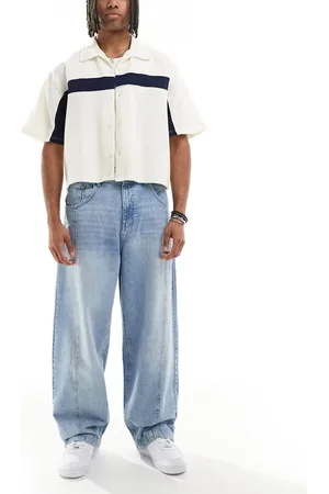 Pull&Bear – Barrel-Jeans in