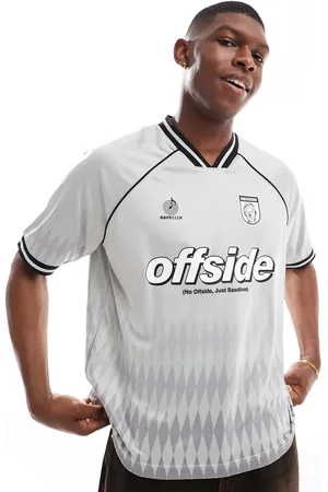 Bershka – Fußballtrikot aus Netzstoff in