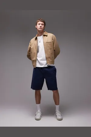 Topman – Chino-Shorts aus gewaschener Baumwolle in