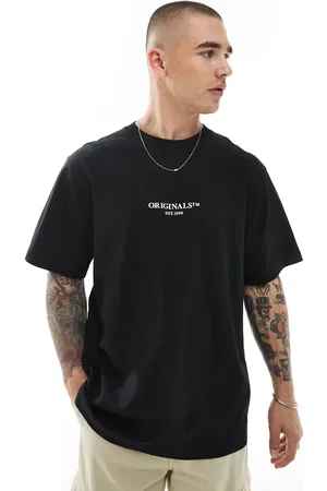 JACK & JONES – Kastiges Oversize-T-Shirt in mit „Originals“-Logo