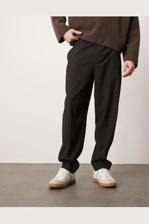 ASOS – Elegante Relaxed Fit Hose in mit schmal zulaufendem Bein