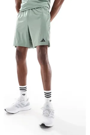 adidas Adidas Training – D4T – Shorts in Silbergrün