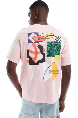 JACK & JONES – Oversize-T-Shirt in mit Grafikprint am Rücken