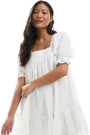 Miss Selfridge – Hängerkleid aus Voile in
