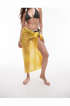 Topshop – Gehäkelter Strand-Sarong in
