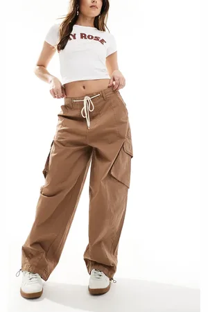 Stradivarius – Balloon-Cargohose in