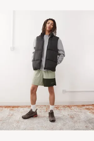 Columbia – Hike – Shorts in grünem Farbblock-Design