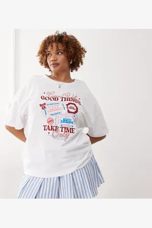 Noisy May – Oversize-T-Shirt in mit „Good Things“-Print