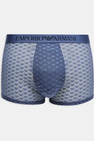 Emporio Armani – Bodywear – Netzstoff-Unterhose in mit Logo, Kombiteil