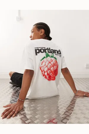 Reclaimed – Oversize-T-Shirt in mit Portland-Rückenprint