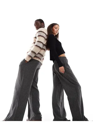 Reclaimed – Gestreifte Unisex-Hose