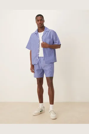 ASOS – Gestreifte Shorts in , Kombiteil