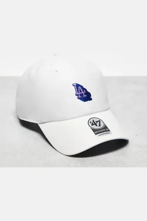 47 Brand – Los Angeles Dodgers – Kappe in mit „Clean Up“-Sticker und kleinem Logodetail