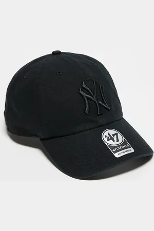 47 Brand – Baseballkappe in mit farblich abgestimmtem „NY Yankees“-Logo und „Clean Up“-Motiv