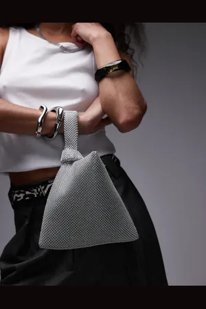 Topshop – Gwyn – Verzierte Handtasche in mit Knotendetail
