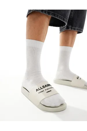 AllSaints – Underground – Slider aus Gummi in