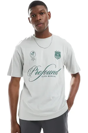 Only & Sons – Relaxed Fit T-Shirt in mit „Profound“-Print