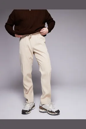 Sixth June – Locker geschnittene Schlupfhose in Beige