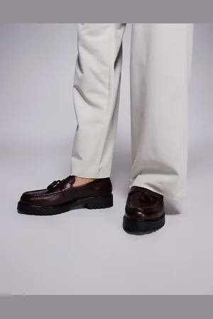 WALK LONDON – Sean – Wildleder-Loafer in mit Quasten