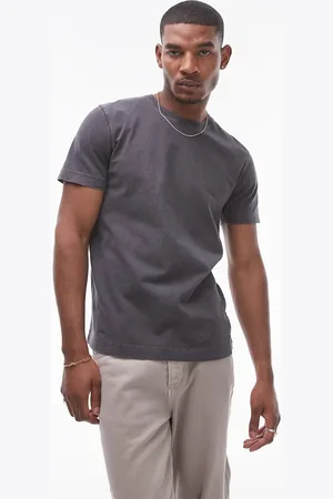 Topman – T-Shirt mit regulärer Passform in verwaschenem