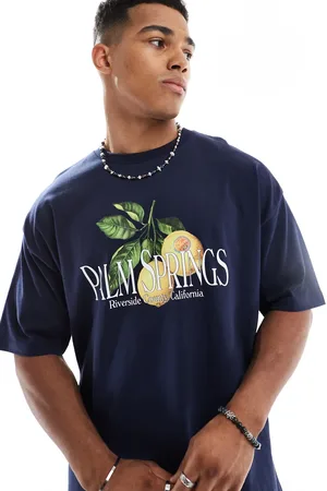 ASOS – Oversize-T-Shirt in mit Palm Springs-Grafik