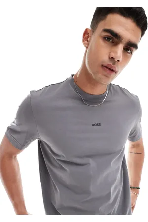 HUGO BOSS – Tchup – T-Shirt in Dunkelgrau