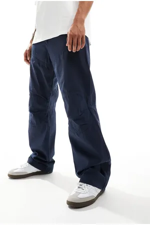 G-Star – 5620 3D – Locker geschnittene Denim-Jeans in dunkelblauer Waschung