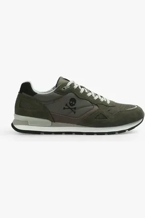 SCALPERS – Nubryan – Sneaker in Khaki