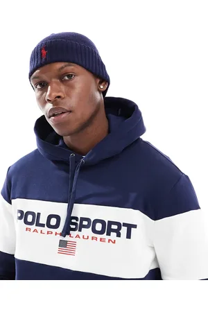 Ralph Lauren – Strickmütze aus Merinowolle in mit Markenlogo