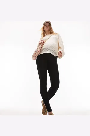 Topshop – Leggings in mit hohem Bund