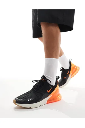 Nike – Air Max 270 – Sneaker in , Orange und Weiß