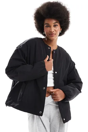 ASOS ASOS DESIGN Tall – Kragenlose Pufferjacke in