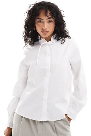 JDY – Hemdbluse in strahlendem mit Kordeldetail