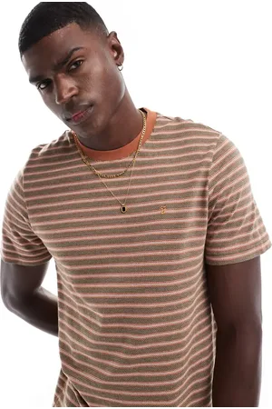 Farah – Wilmot – gestreiftes T-Shirt aus Baumwolle