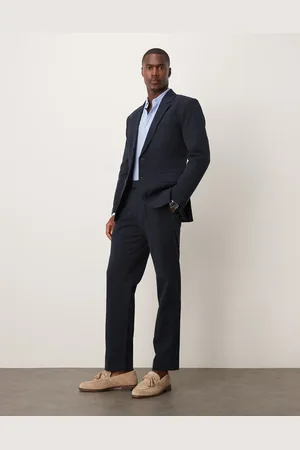 Abercrombie & Fitch – Klassische Seersucker-Anzughose in , Kombiteil