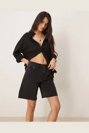 Abercrombie & Fitch – Classic – Bermudashorts in mit mittelhohem Bund