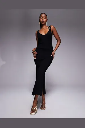River Island – Kleid in mit Schnallendetail