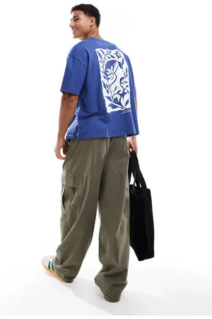 ASOS – Kastiges Oversize-T-Shirt in mit Himmelskörper-Grafik