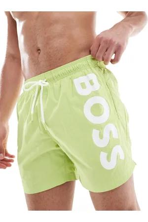 HUGO BOSS BOSS – Octopus – Badeshorts in leuchtendem mit Logo