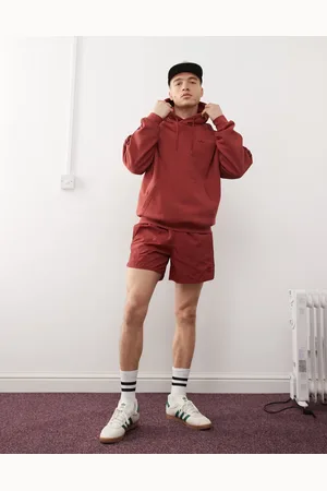 adidas – adicolor Sprinter – Shorts in Burgunderrot