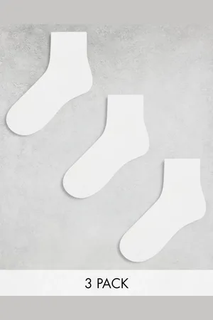 ASOS – 3er-Pack Sportsocken in mit Frottee-Sohle und stützendem Fußbett