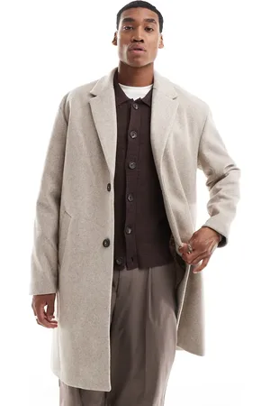 Pull&Bear – Mantel in Beige