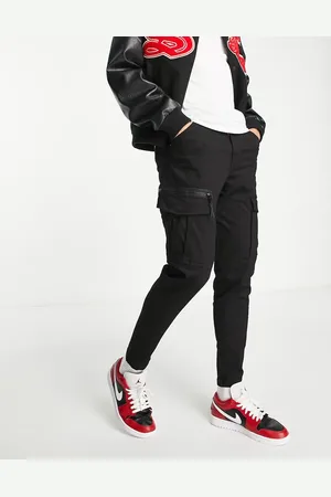 JACK & JONES – Schmal zulaufende Cargohose in