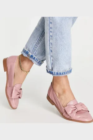 ASOS – Mentor – Flache Loafer in mit Schleifendetail