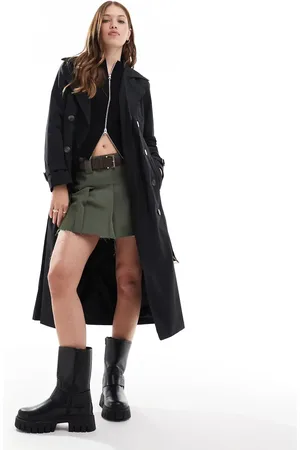 Brave Soul – Trenchcoat in mit Gürtel